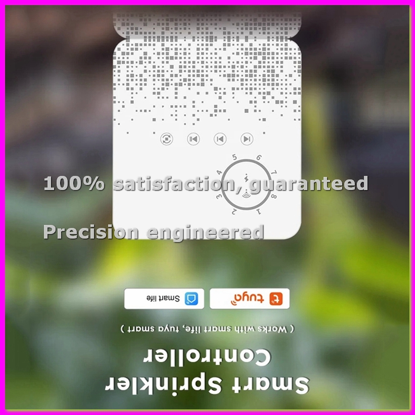 Smart Garden Watering - ตัวควบคุมสปริงเกอร์อัจฉริยะ Tuya WiFi 8 โซน ตัวตั้งเวลาให้น้ำอัตโนมัติ