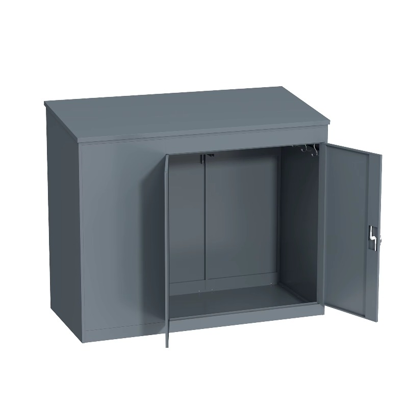 Smart Garden Sheds - โรงเก็บจักรยานโลหะขนาดใหญ่สำหรับสวนหน้าบ้าน ปลอดภัยและสะดวกสบาย โรงเก็บจักรยานอัจฉริยะสำหรับกลางแจ้ง บ้านจักรยานสำหรับลานบ้าน