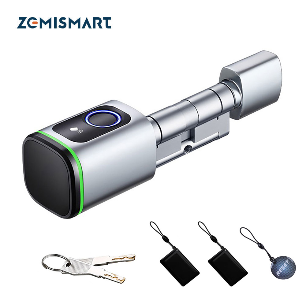 Smart Garden Gate Lock - Zemismart BLE สมาร์ทประตูล็อคอิเล็กทรอนิกส์ทํางานร่วมกับ Tuya DIY กระบอก