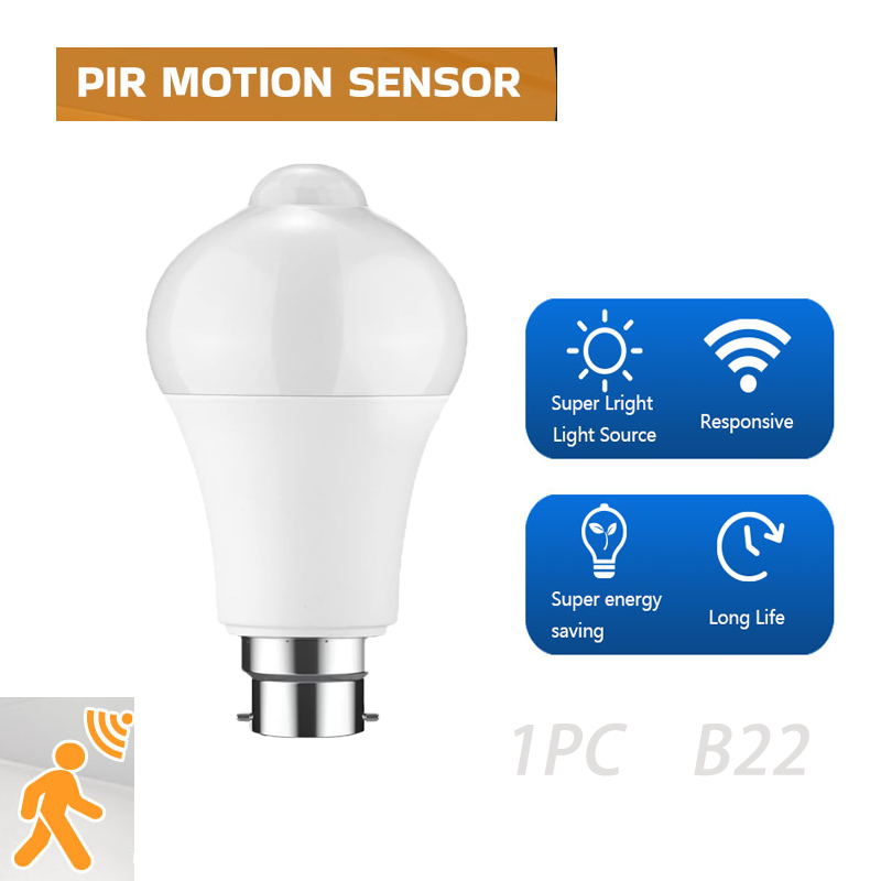Smart Garden Led Lights - 1 PC PIR Motion Sensor หลอดไฟ