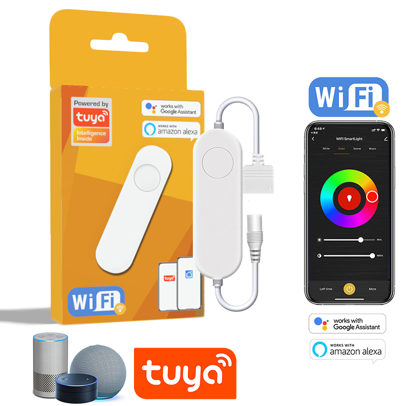 Smart Garden Light Controller - Tuya ตัวควบคุม RGB ที่หรี่ไฟ WiFi 12-24V