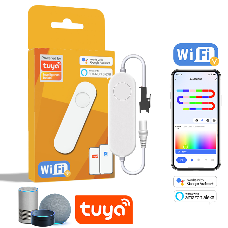 Smart Garden Light Controller - TUYA แอดเดรส Controller WIFI RGBIC Dimmer