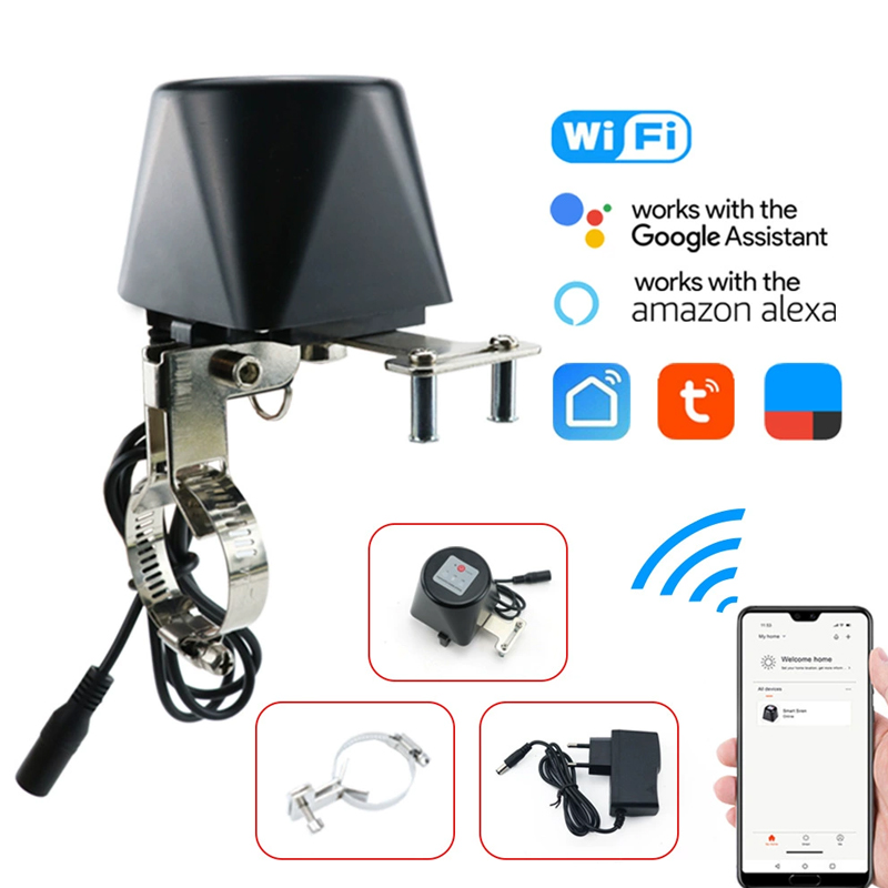 Smart Garden Water Timer - วาล์วแก๊สอัจฉริยะ Tuya พร้อม WIFI ตัวควบคุมการรดน้ำในสวนแบบตั้งเวลา รองรับ