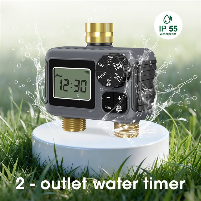 AY14 - ตัวตั้งเวลาการรดน้ำอัตโ - Smart Garden Water Timer บทวิจารณ์และราคา