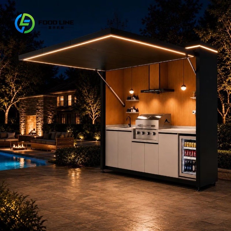 ชุดเฟอร์นิเจอร์ครัวกลางแจ้งแบบ - Smart Garden Sheds บทวิจารณ์และราคา