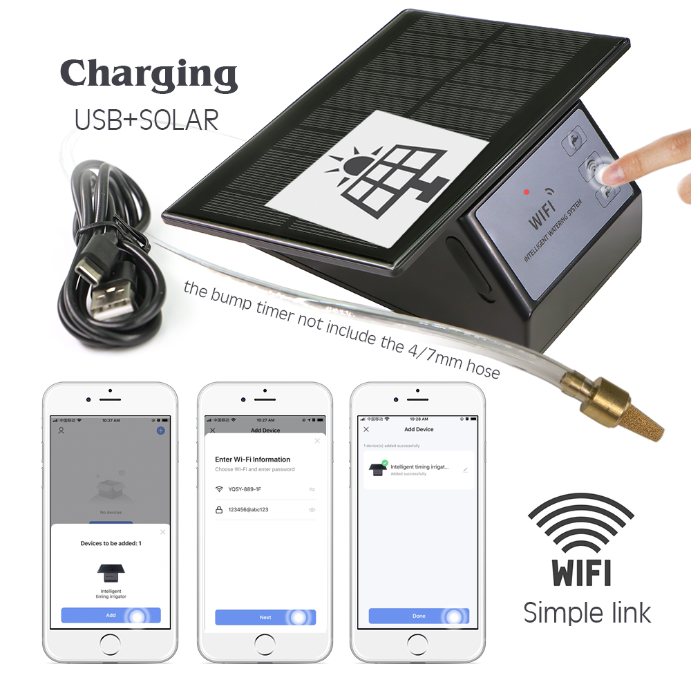 Tuya แผงโซลาร์เซลล์ WiFi-Compa - Wifi Irrigation Timer บทวิจารณ์และราคา
