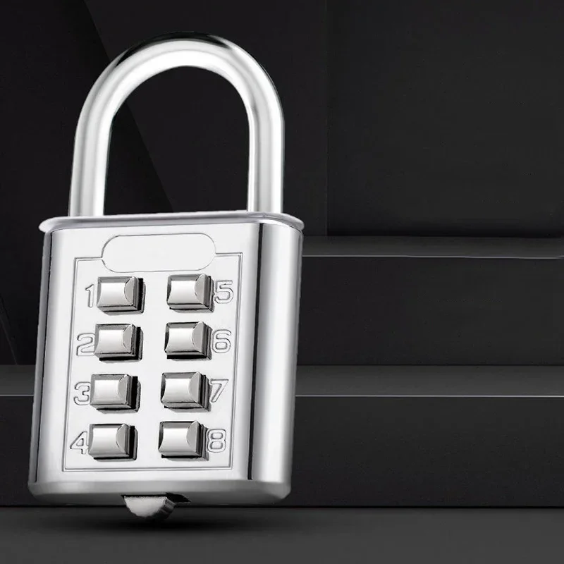 รหัสผ่าน 8 หลักรหัสกุญแจรวมกลา - Smart Garden Gate Lock บทวิจารณ์และราคา