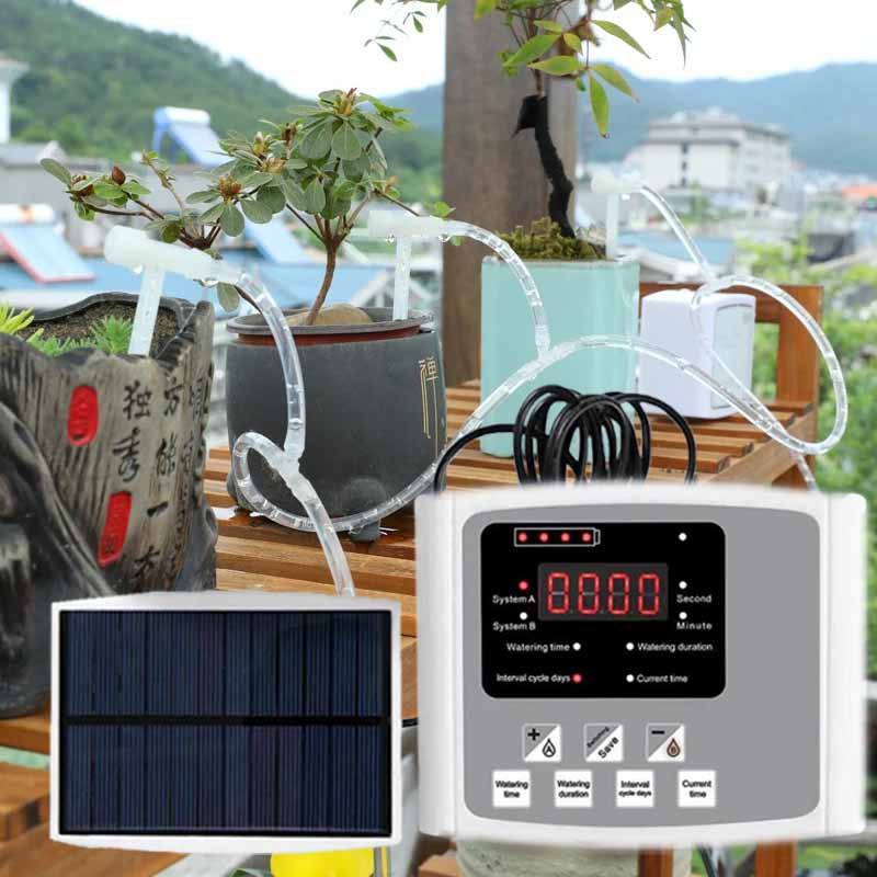 อุปกรณ์รดน้ำหยดพลังงานแสงอาทิต - Smart Garden Water Timer บทวิจารณ์และราคา
