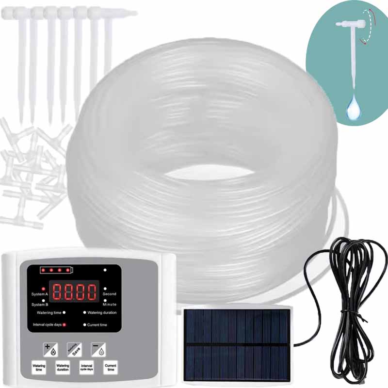 อุปกรณ์รดน้ำหยดพลังงานแสงอาทิต - Smart Garden Water Timer บทวิจารณ์และราคา