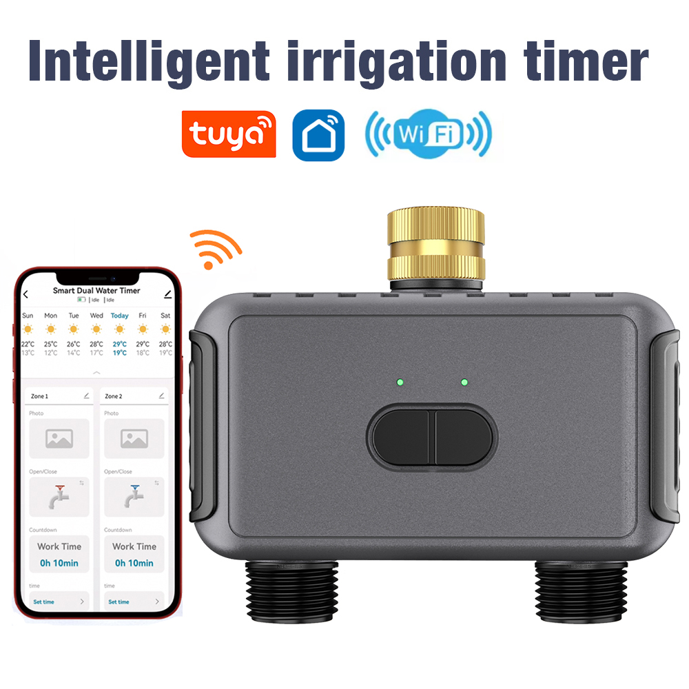 ตัวตั้งเวลาควบคุมการรดน้ำอัตโน - Wifi Irrigation Timer บทวิจารณ์และราคา