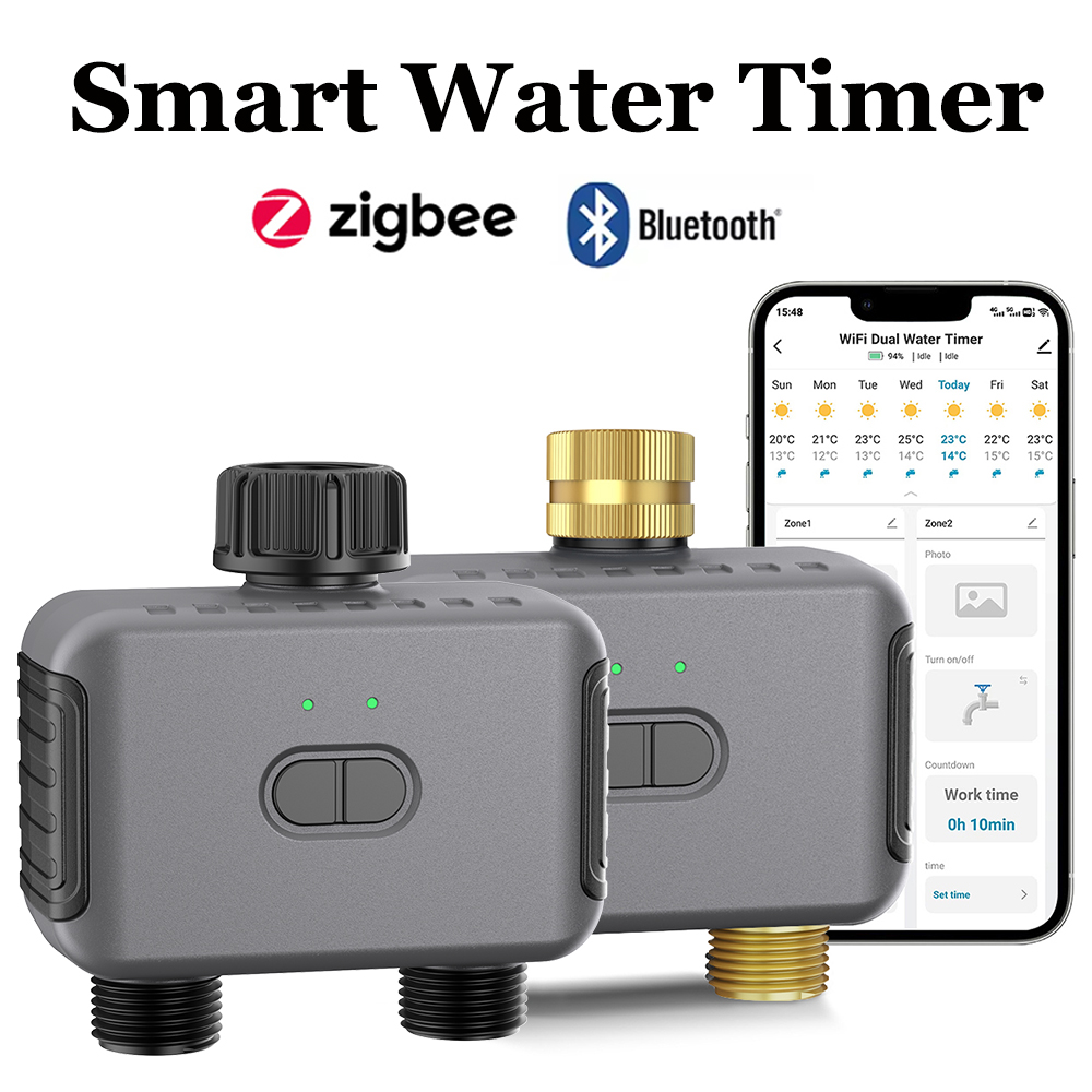 Tuyaสมาร์ทจับเวลาน้ําZigbee/BT - Smart Garden Water Timer บทวิจารณ์และราคา
