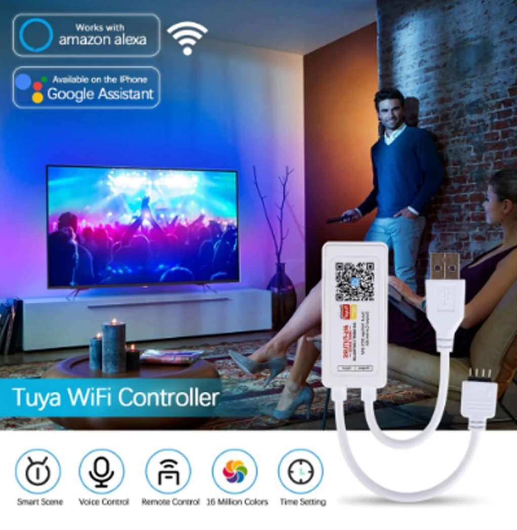 1-10Tuya Smart Life APP 5-24V  - Smart Garden Light Controller บทวิจารณ์และราคา