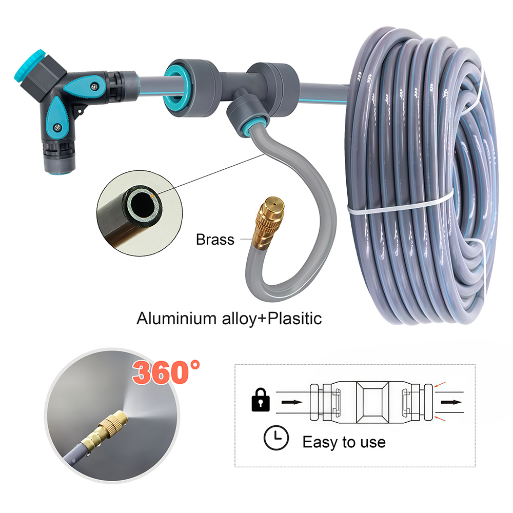 สายยาง PE ขนาด 3/8 นิ้ว แบบยืด - Smart Garden Water บทวิจารณ์และราคา