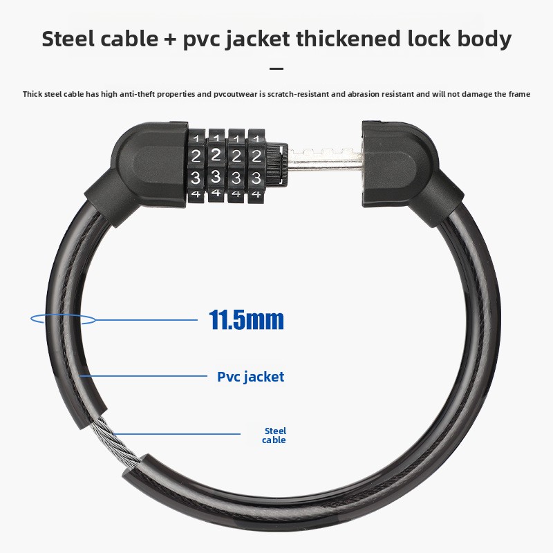 กุญแจล็อครถจักรยานแบบพกพา รหัส - Smart Garden Gate Lock บทวิจารณ์และราคา