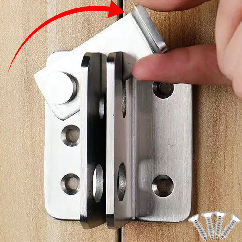 ชุดกลอนประตูแบบพลิก 1/5 ชุด ทำ - Smart Garden Gate Lock บทวิจารณ์และราคา