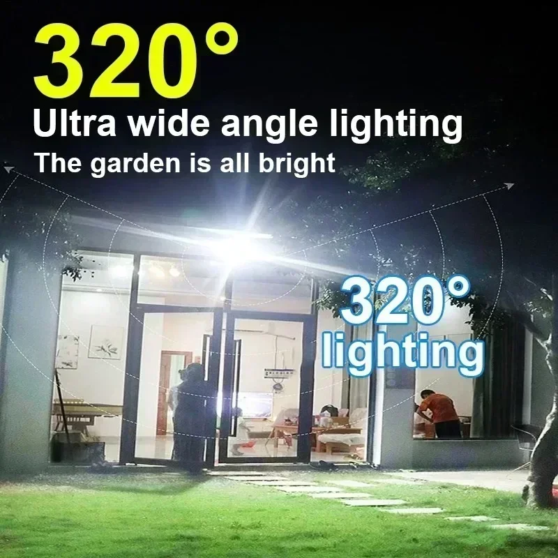 โคมไฟติดผนังพลังงานแสงอาทิตย์ท - Smart Garden Lamp บทวิจารณ์และราคา