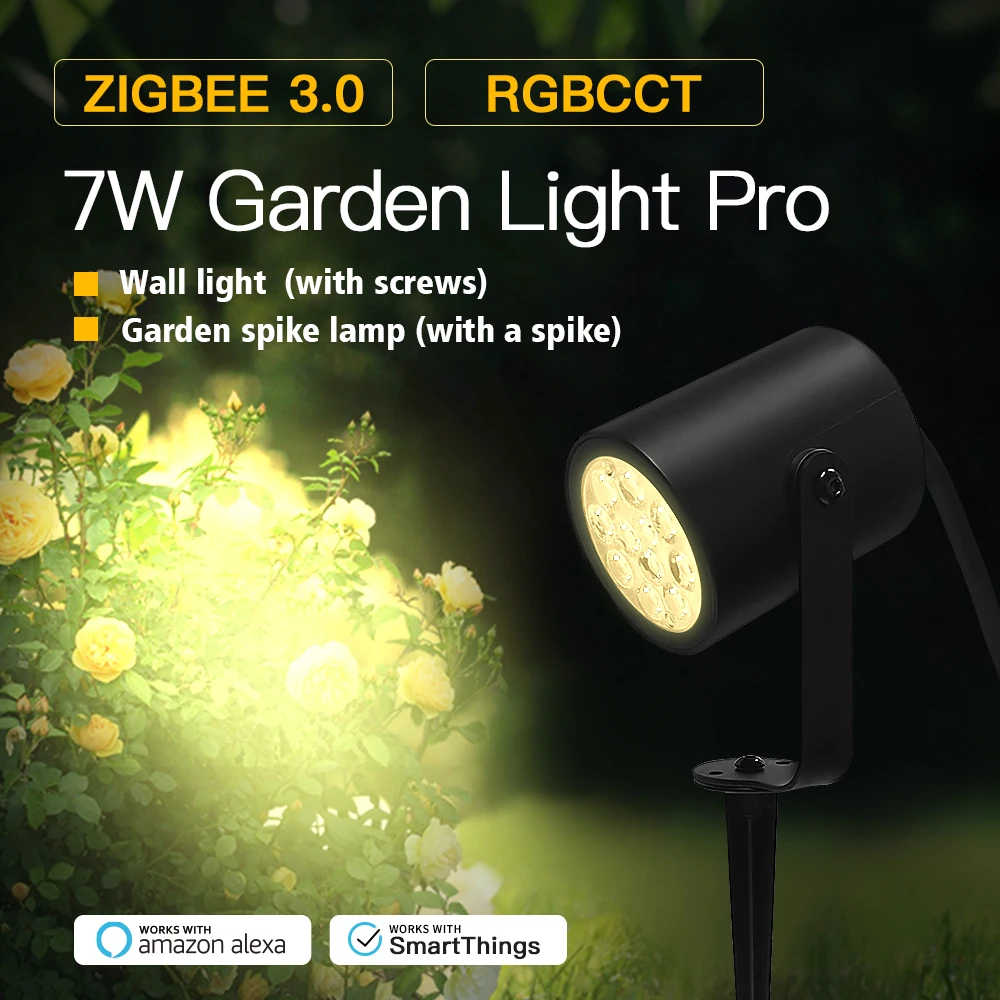 ไฟติดผนัง LED GLEDOPTO Zigbee  - Smart Garden Led Lights บทวิจารณ์และราคา