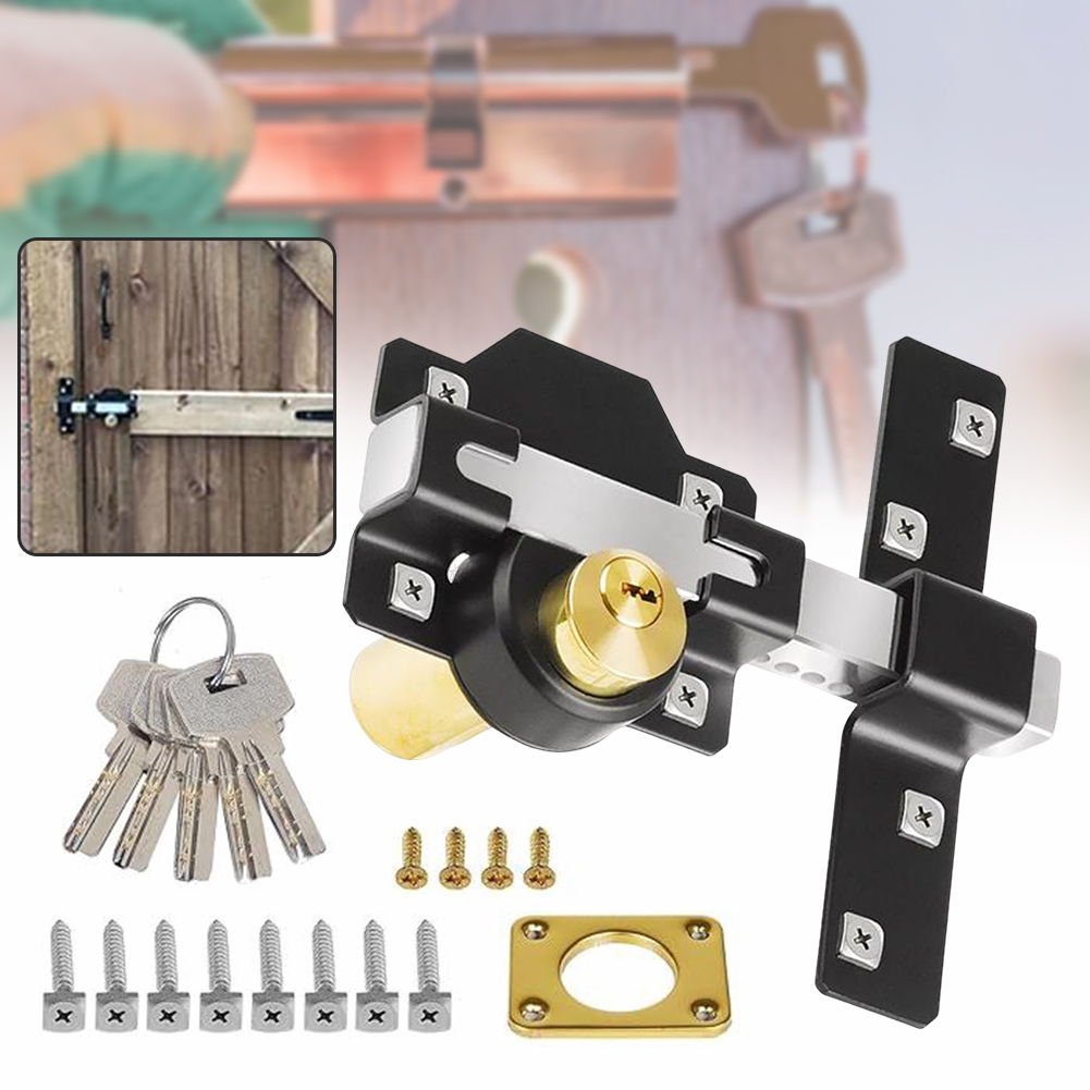 ล็อคประตูยุ้งฉางล็อคประตูโรงรถ - Smart Garden Gate Lock บทวิจารณ์และราคา