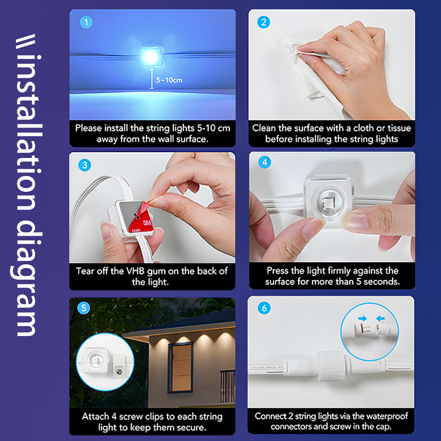 ไฟประดับระเบียง 10 ม./15 ม./30 - Smart Garden Light Controller บทวิจารณ์และราคา