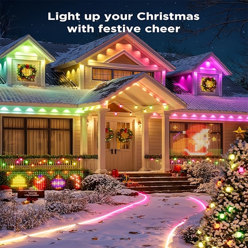 150ft 100ft 50ft ถาวรกลางแจ้งไ - Smart Garden Led Lights บทวิจารณ์และราคา