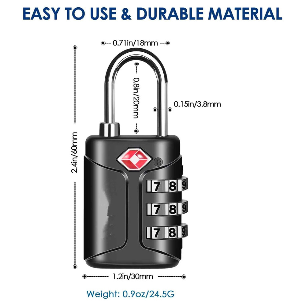 กุญแจล็อคกระเป๋าเดินทางที่ได้ร - Smart Garden Gate Lock บทวิจารณ์และราคา