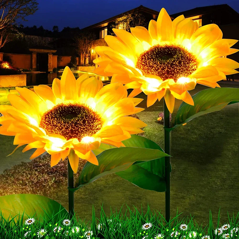 จําลองกลางแจ้งพลังงานแสงอาทิตย - Smart Garden Led Lights บทวิจารณ์และราคา