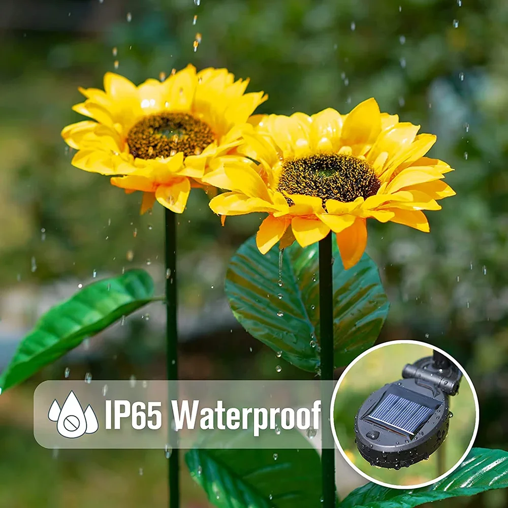 จําลองกลางแจ้งพลังงานแสงอาทิตย - Smart Garden Led Lights บทวิจารณ์และราคา