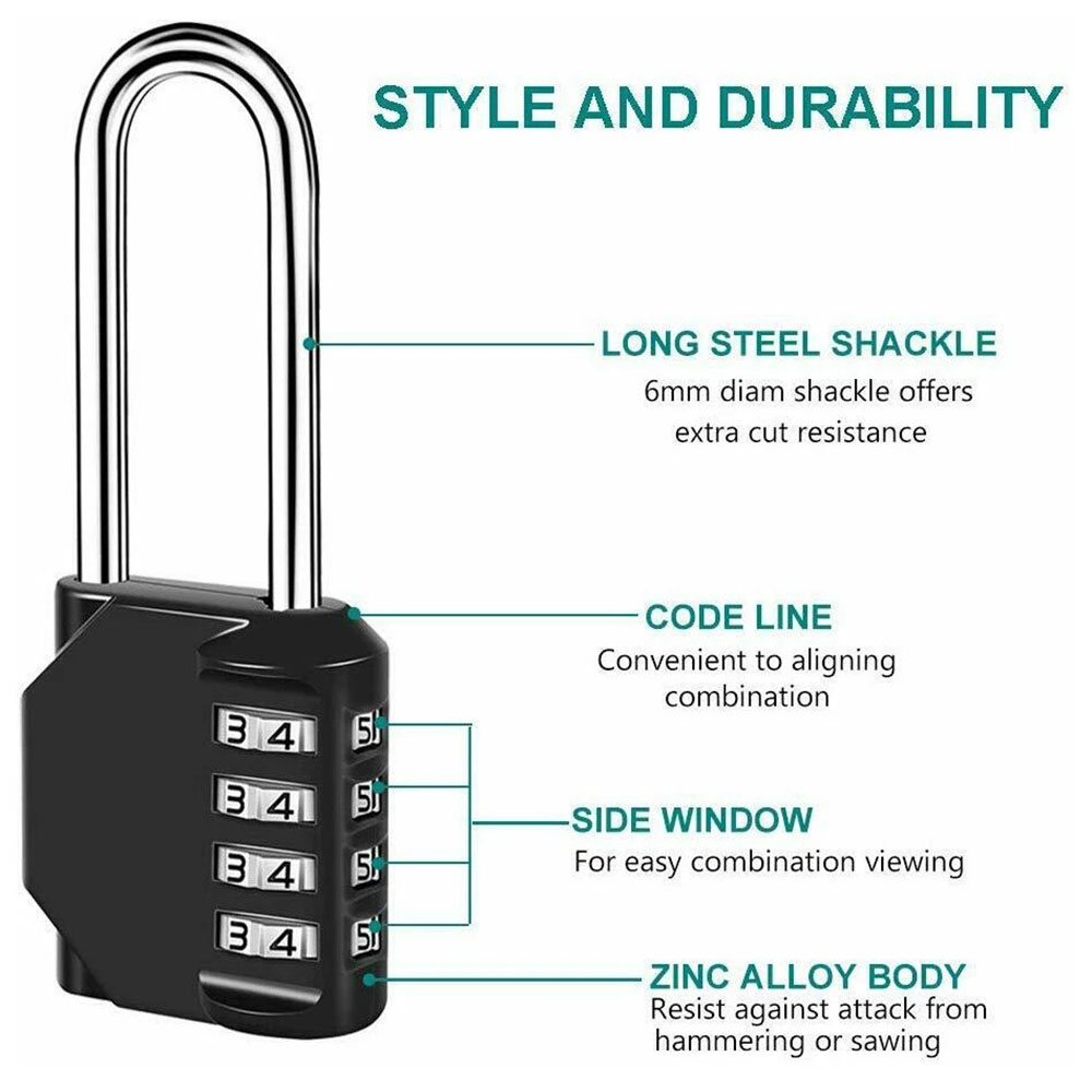 กุญแจล็อคแบบรหัส 4 หลัก พร้อมส - Smart Garden Gate Lock บทวิจารณ์และราคา