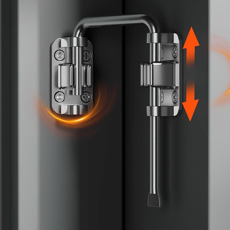 ตัวล็อคประตูบานเลื่อนรูปตัวยู, - Smart Garden Gate Lock บทวิจารณ์และราคา