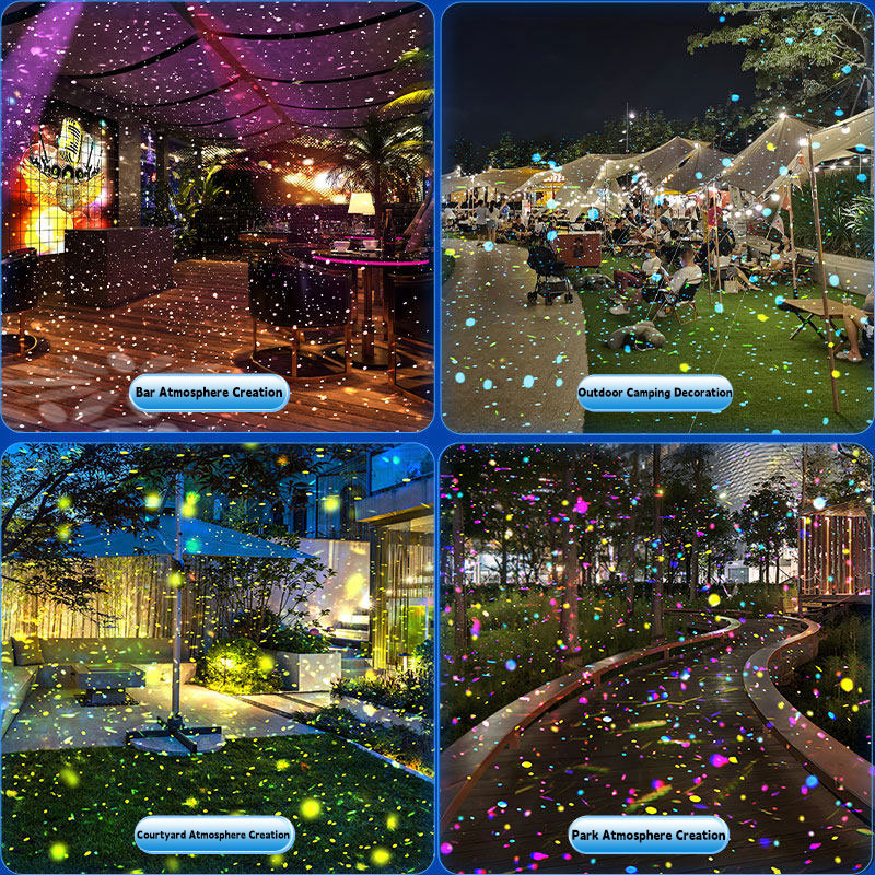 ไฟฉายโปรเจคเตอร์เลเซอร์ไดนามิก - Smart Garden Lamp บทวิจารณ์และราคา