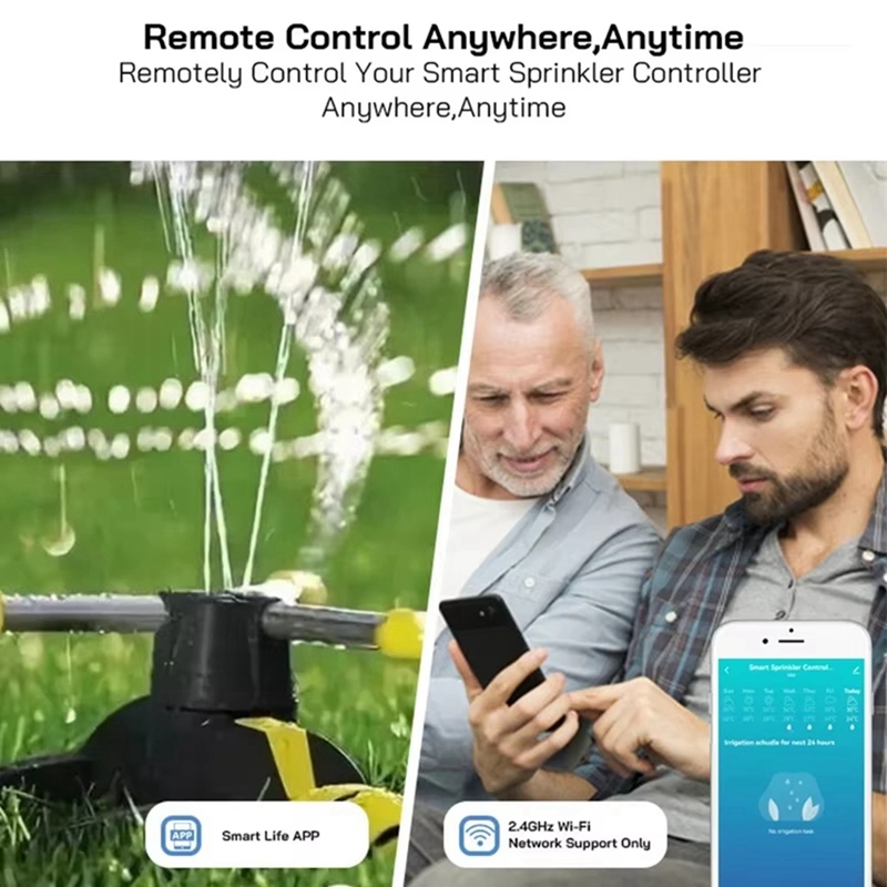 ตัวควบคุมสปริงเกอร์อัจฉริยะ Tu - Smart Garden Watering บทวิจารณ์และราคา