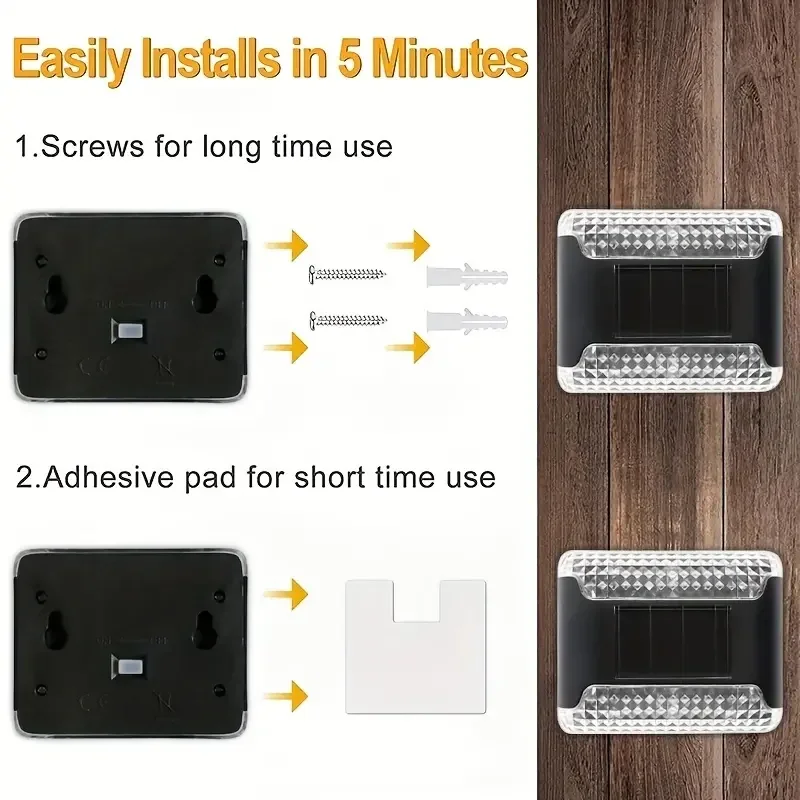 ไฟติดผนังพลังงานแสงอาทิตย์ 4 ช - Smart Garden Led Lights บทวิจารณ์และราคา
