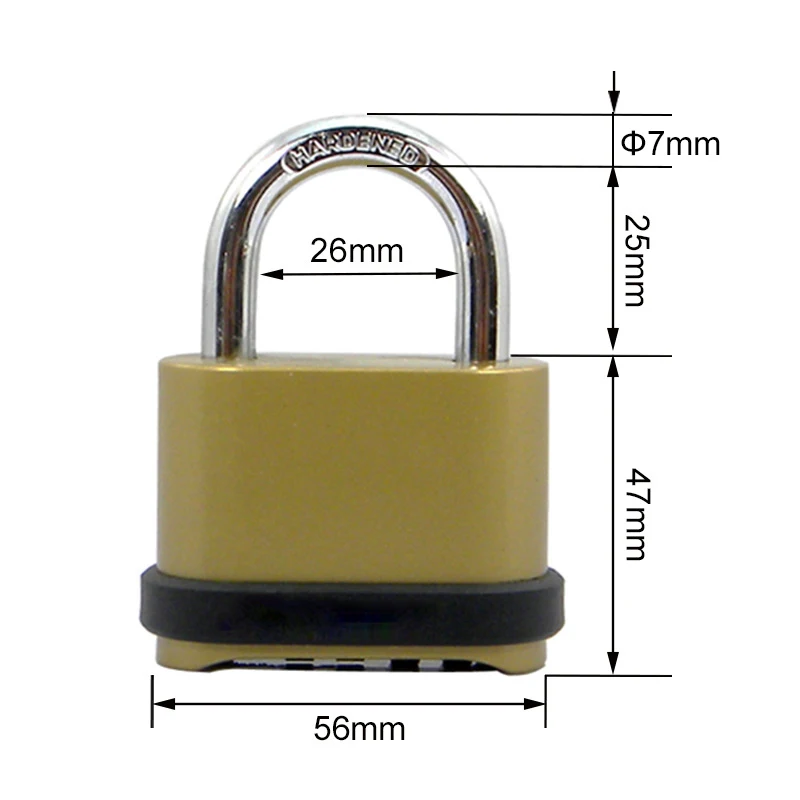 ล็อคไม่มี4หลักรหัสกุญแจ,กันน้ำ - Smart Garden Gate Lock บทวิจารณ์และราคา
