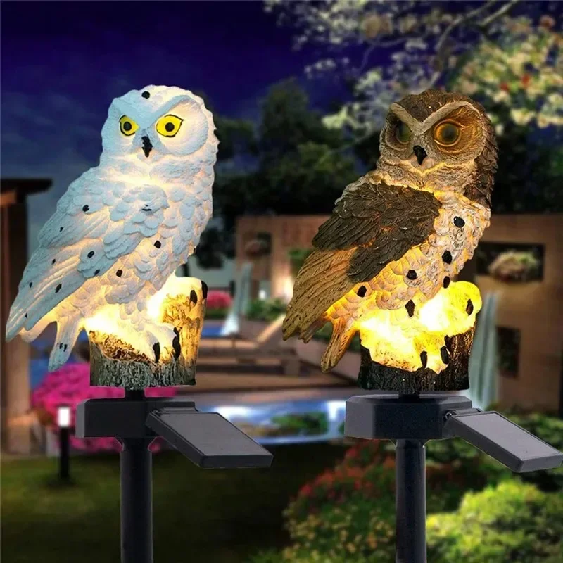 ไฟสวนรูปนกฮูกพลังงานแสงอาทิตย์ - Smart Garden Lamp บทวิจารณ์และราคา