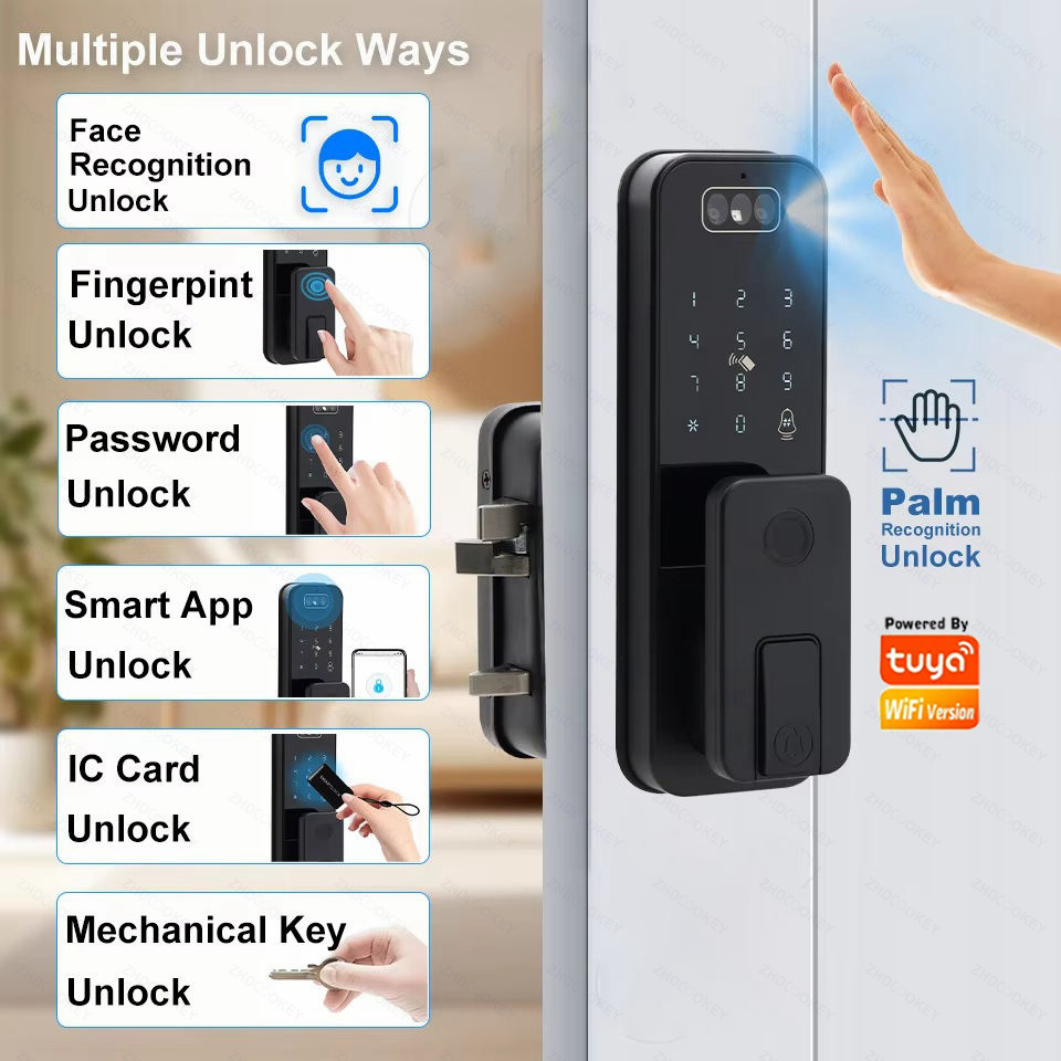 สมาร์ทล็อคประตู Tuya WiFi APP  - Smart Garden Gate Lock บทวิจารณ์และราคา