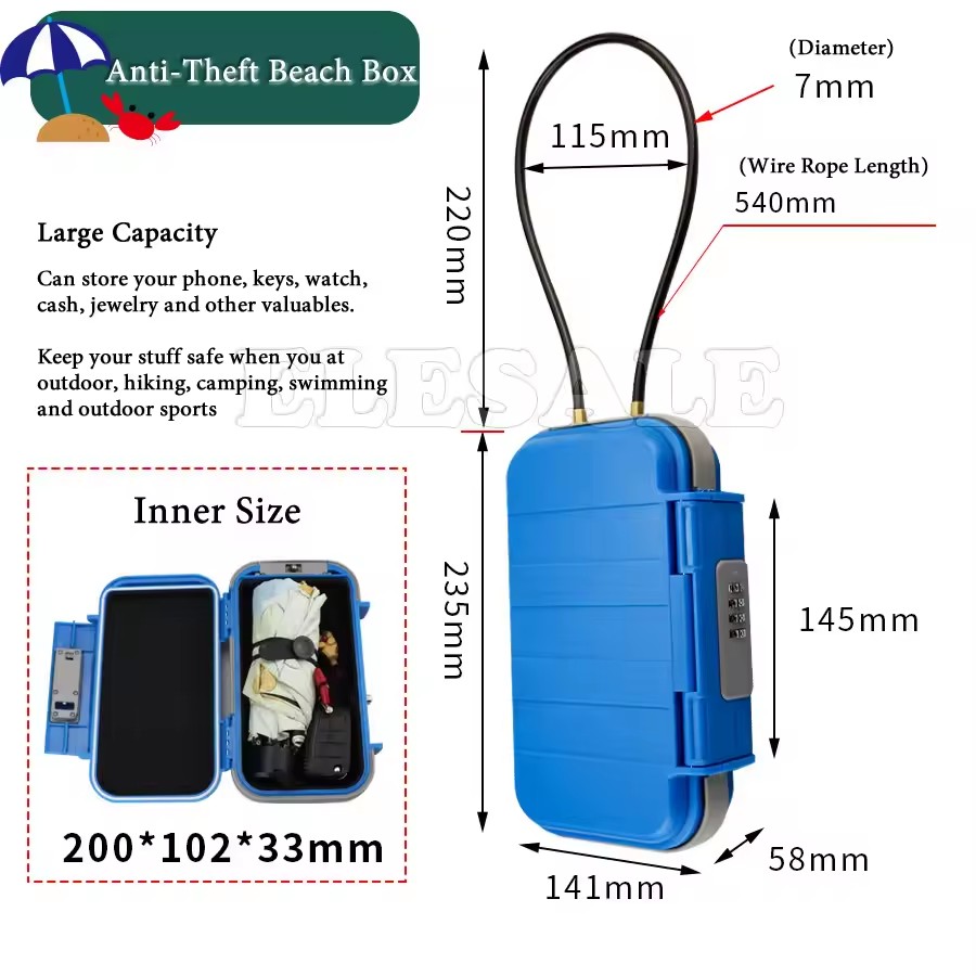 Creative แบบพกพา 4 หลักล็อค Be - Smart Garden Gate Lock บทวิจารณ์และราคา