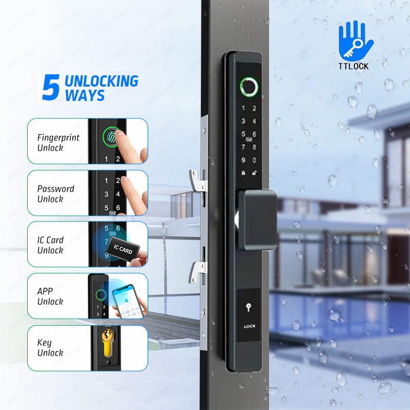 ZHDCOOKEY ล็อคประตูดิจิตอลไบโอ - Smart Garden Gate Lock บทวิจารณ์และราคา