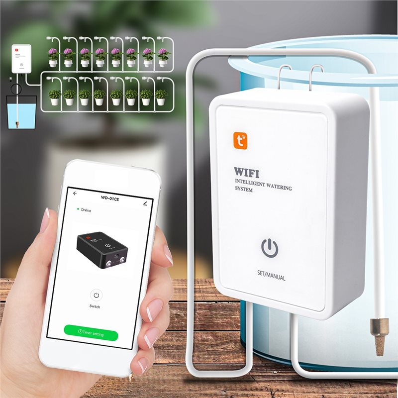 อุปกรณ์ควบคุมการรดน้ำสวนอัจฉริ - Smart Garden Water บทวิจารณ์และราคา