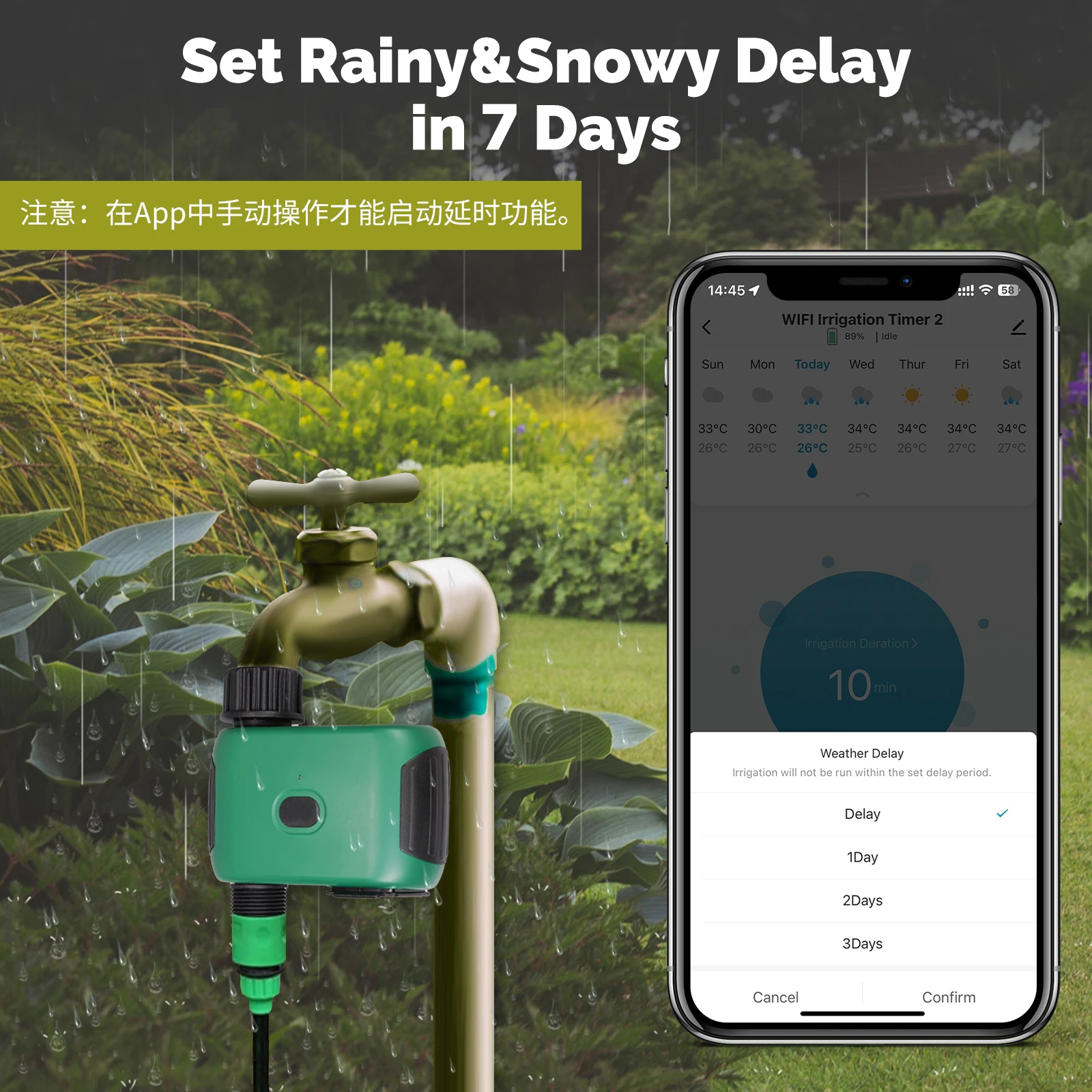 MOES Tuya Smart WiFi 1 ช่องตั้ - Wifi Irrigation Timer บทวิจารณ์และราคา