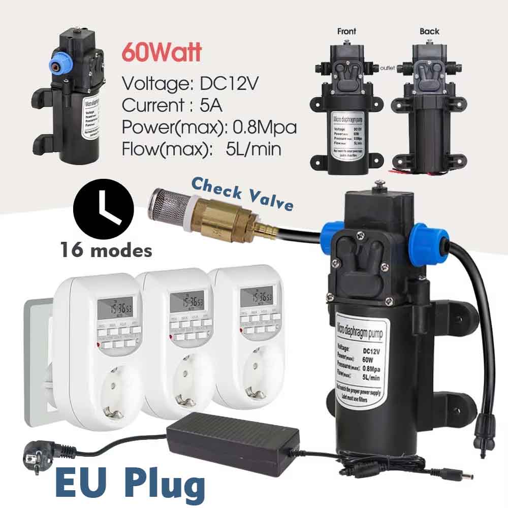เครื่องพ่นละอองน้ำในตัว60W ระบ - Smart Garden Water Timer บทวิจารณ์และราคา