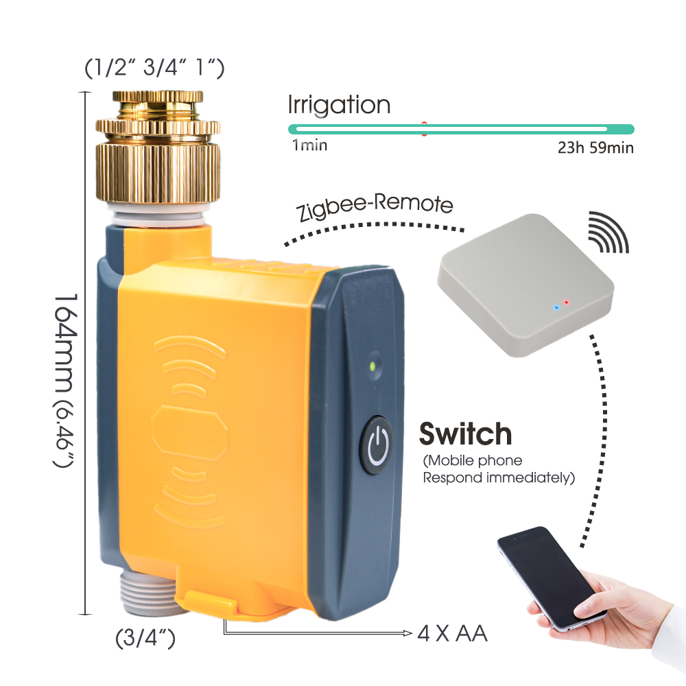 ชุดระบบน้ำหยดอัตโนมัติ Zigbee  - Smart Garden Water Timer บทวิจารณ์และราคา