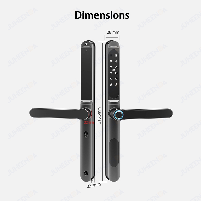 แอป ttlock ตัวล็อคประตูอลูมิเน - Smart Garden Gate Lock บทวิจารณ์และราคา